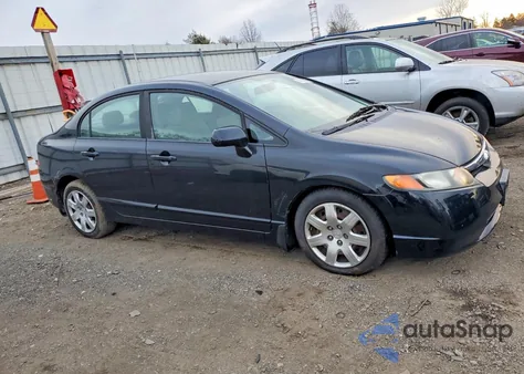 2008 Honda Civic Lx from USA, damaged, VIN 1HGFA16588L105316